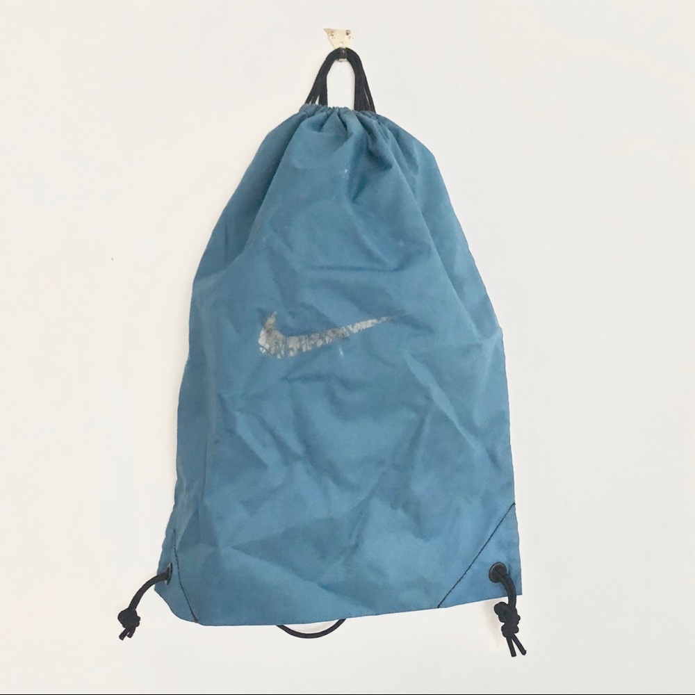 Nike Blue Nylon Gym Backpack - Picture 4 of 5